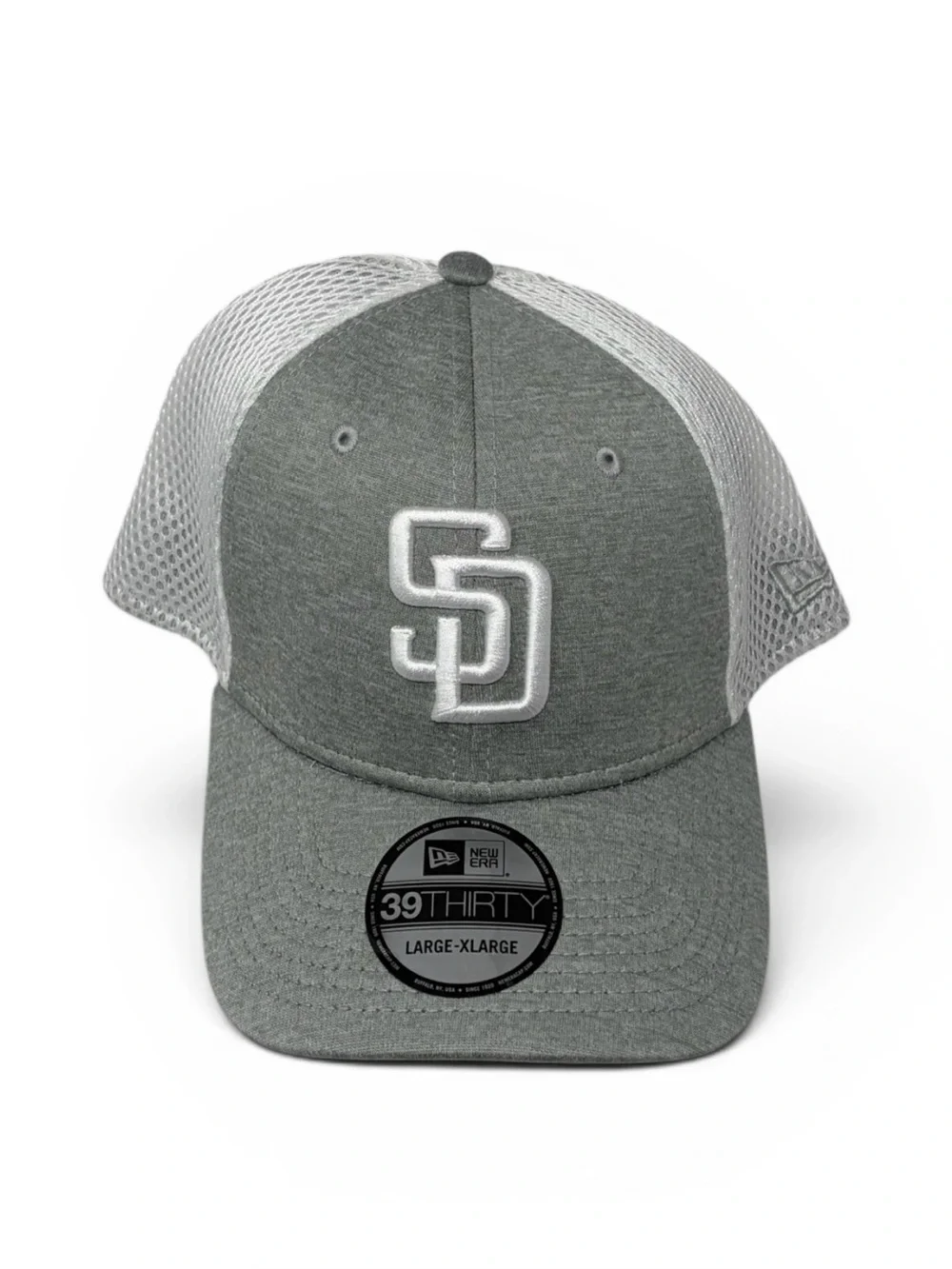 San Diego Padres New Era Mesh Back Logo Fitted Hat Cap